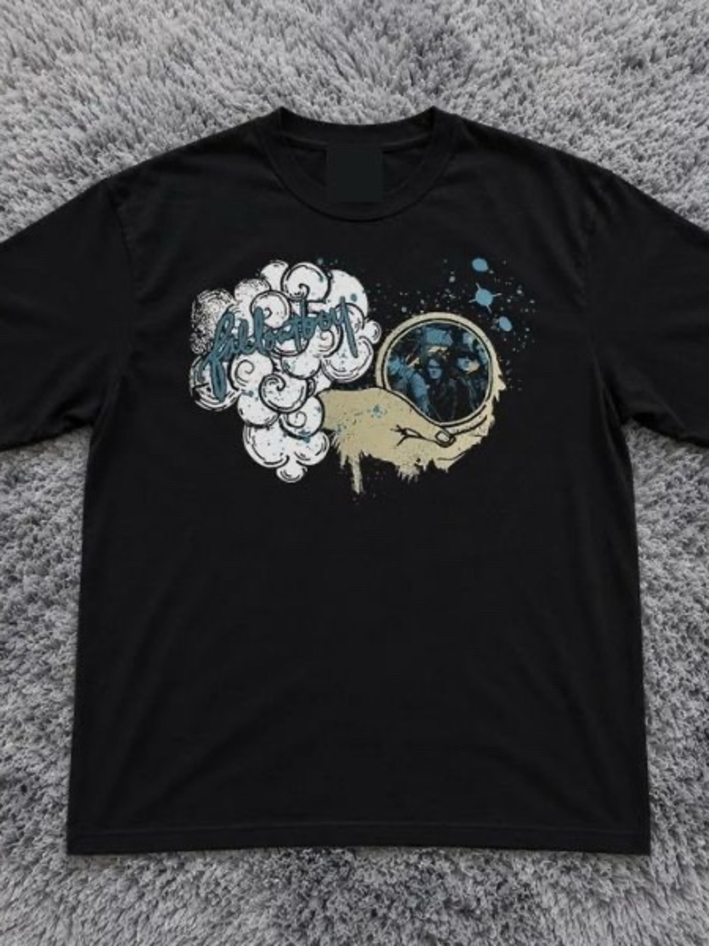 Fall Out Boy Band Graphic Black T Shirt